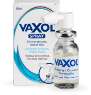 vaxol-menu